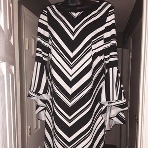 Roz & Ali striped dress